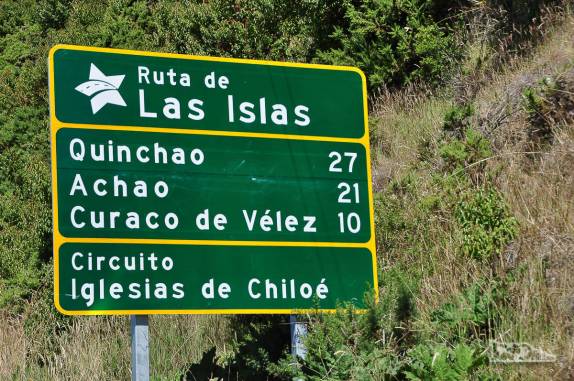 Percorrendo as estradas de Isla Quinchao, uma pequena ilha do arquipélago de Chiloé, no sul do Chile